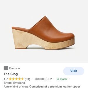 Everlane clogs